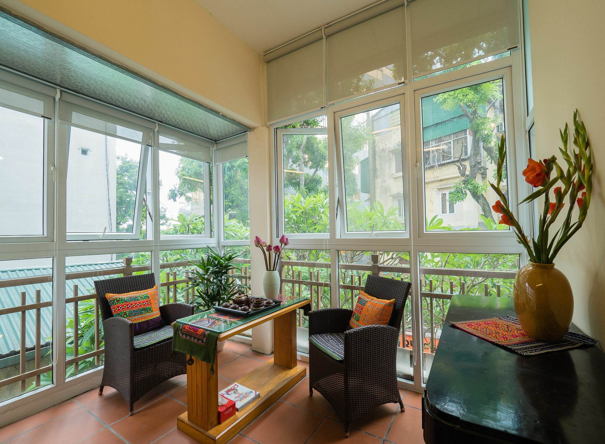Hanoi Balcony Homestay Bagian luar foto